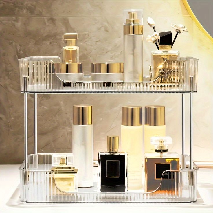 Luxury Acrylic Desktop Storage Organizer