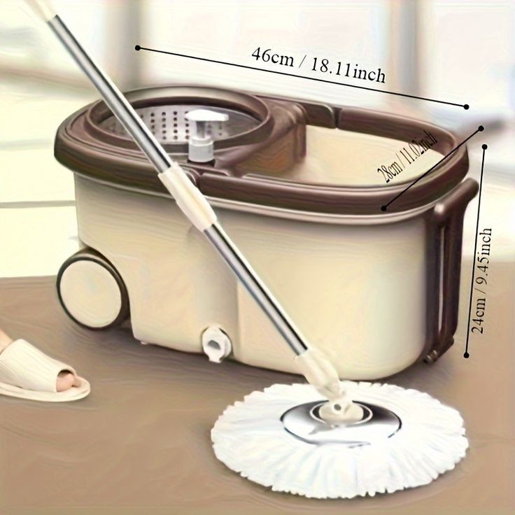 Spin Mop Bucket With Wheels