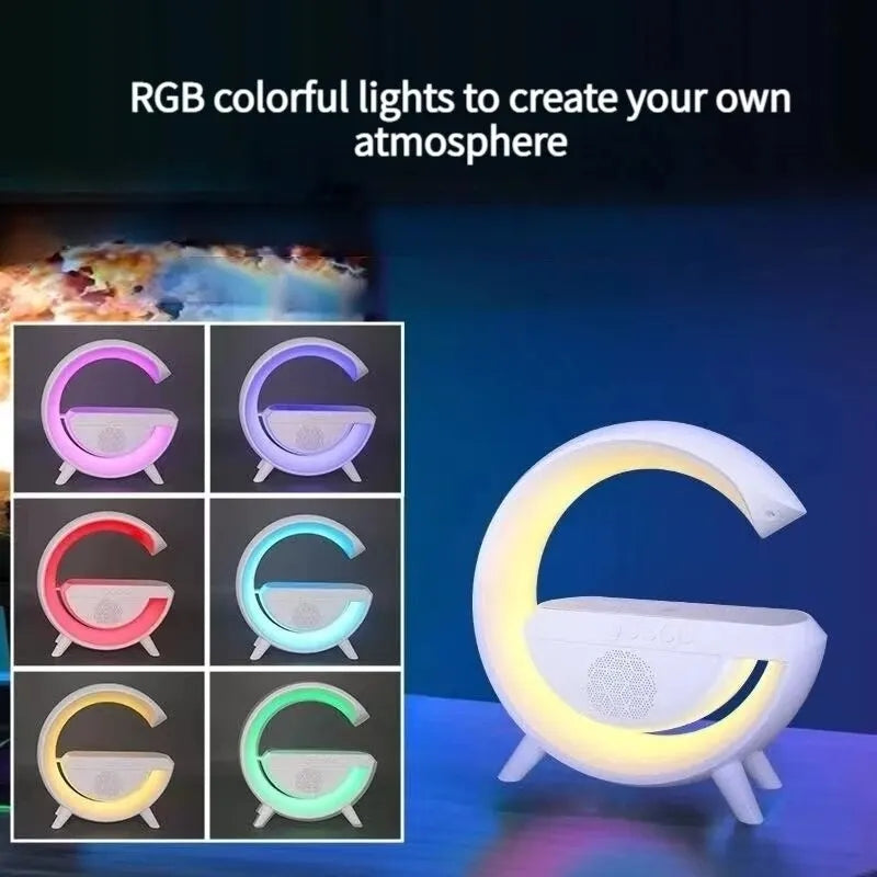 G Shape Bluetooth Speaker Lamp