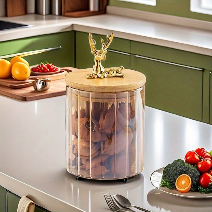 Luxury Storage Containers Glass Material (3pcs Set)