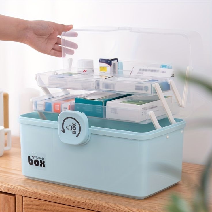 Large Capacity Medicine Storage Box
