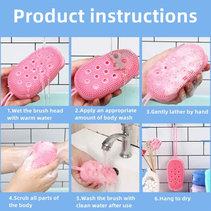Shower Exfoliating Bath Brush