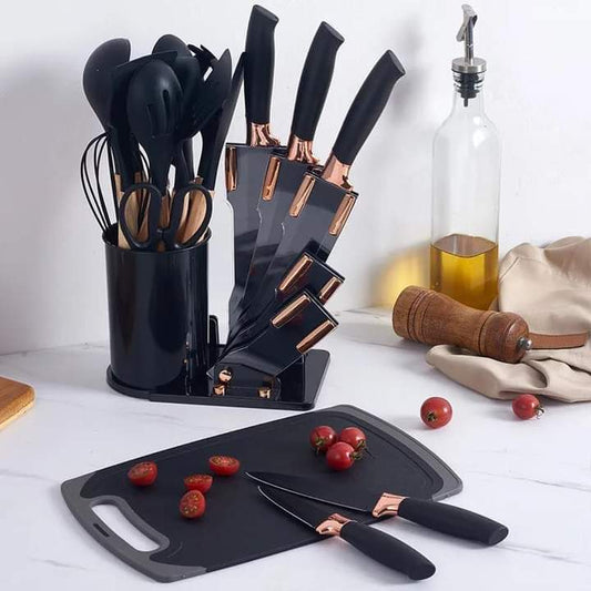 18pcs Utensils with Stand  - Premium Quality