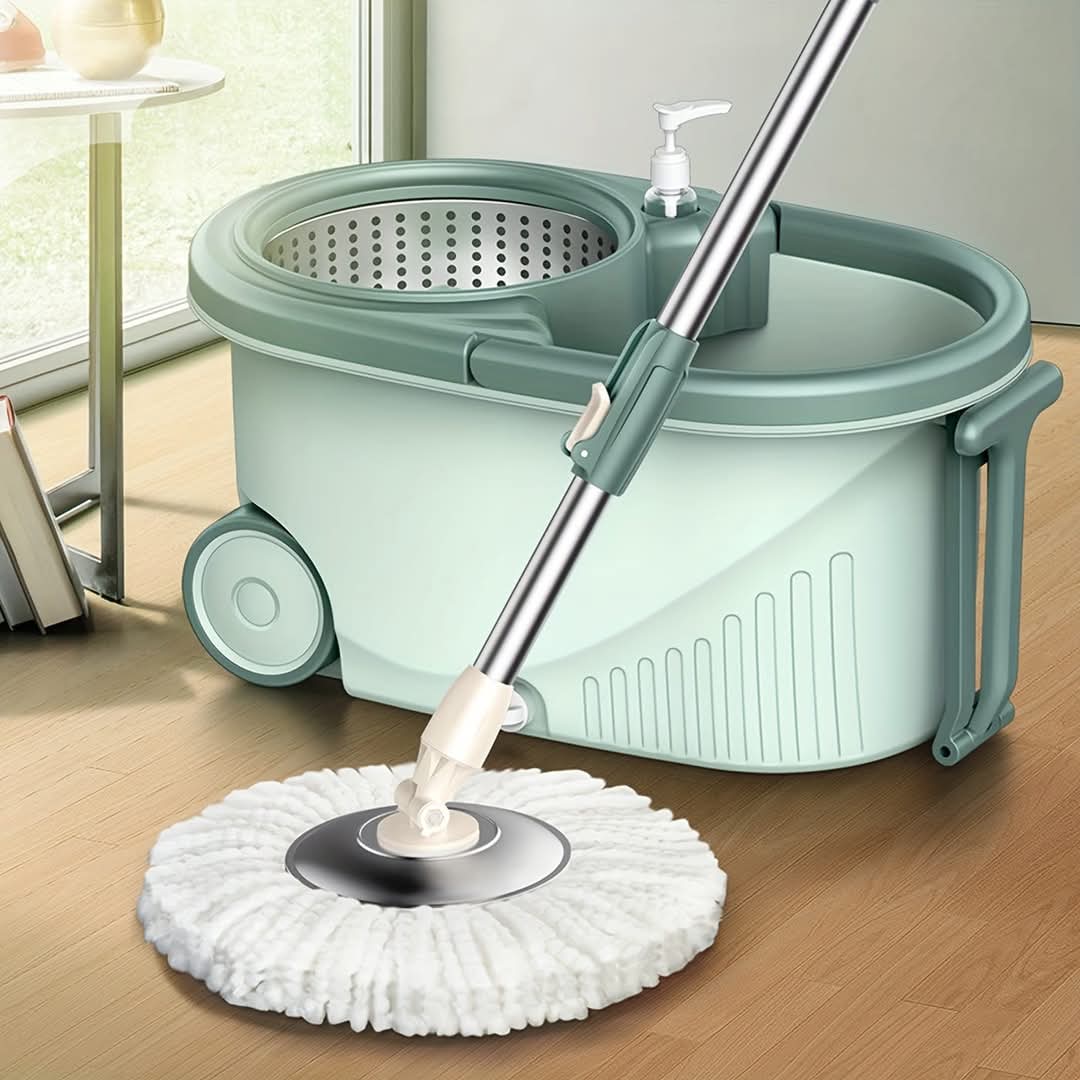 Spin Mop Bucket With Wheels