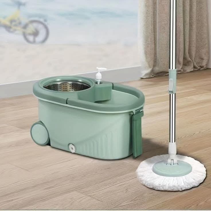 Spin Mop Bucket With Wheels