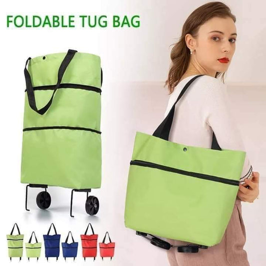 Foldable Trolly Bag With Wheels