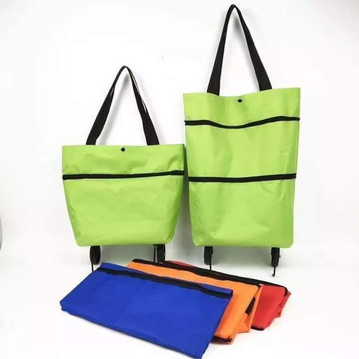 Foldable Trolly Bag With Wheels
