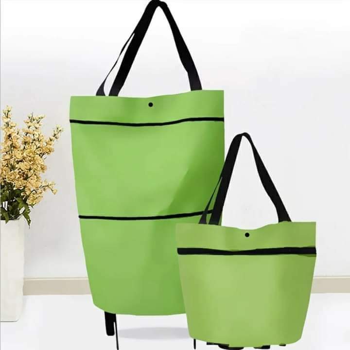 Foldable Trolly Bag With Wheels