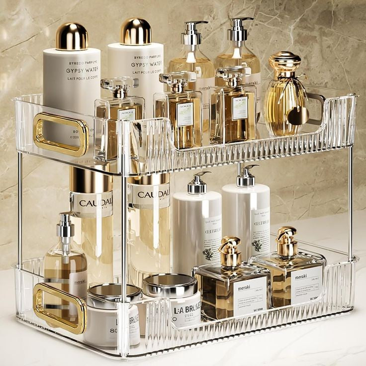 Luxury Acrylic Desktop Storage Organizer