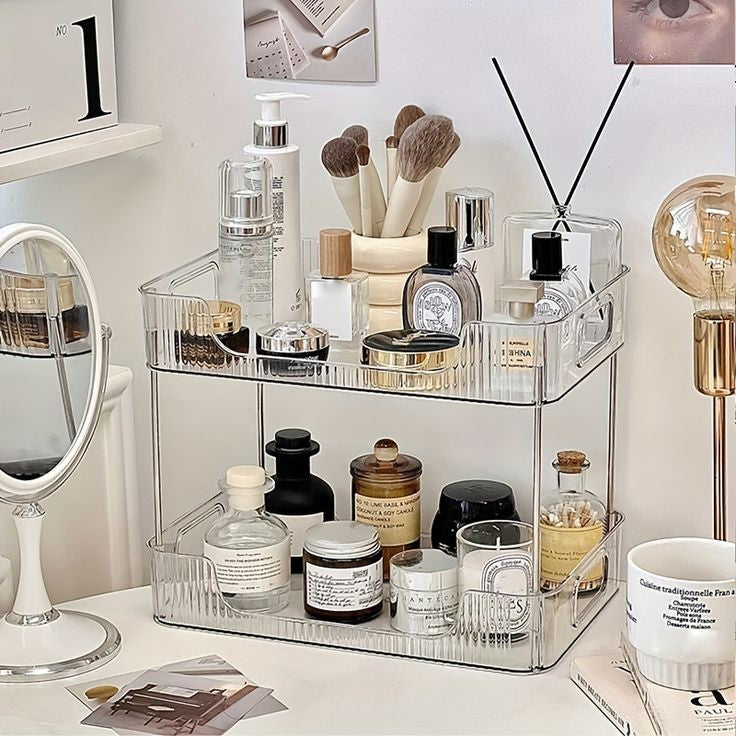 Luxury Acrylic Desktop Storage Organizer