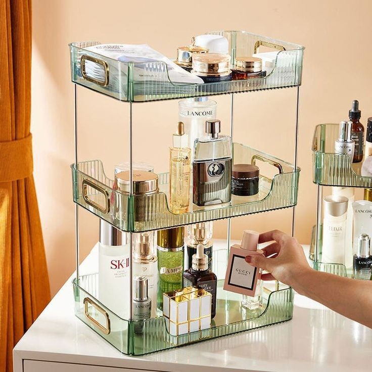 Luxury Acrylic Desktop Storage Organizer