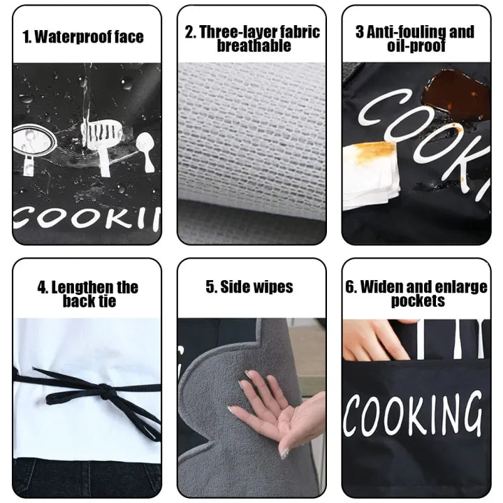 Oil/Water Proof Cooking Apron