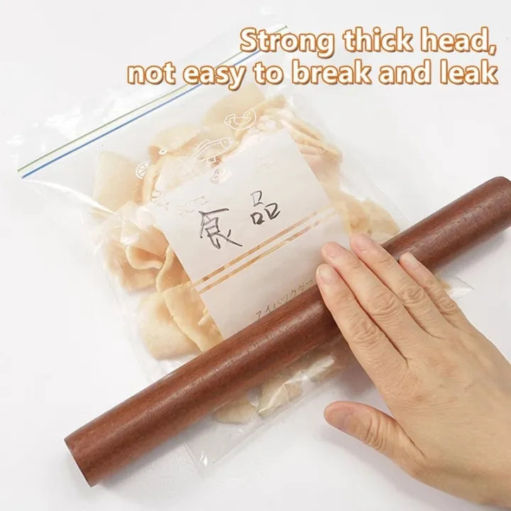 Zippe Sealed Bag, Wrap Plastic Packaging Bags Food Storage Bag Reusable Sealing Refrigerator