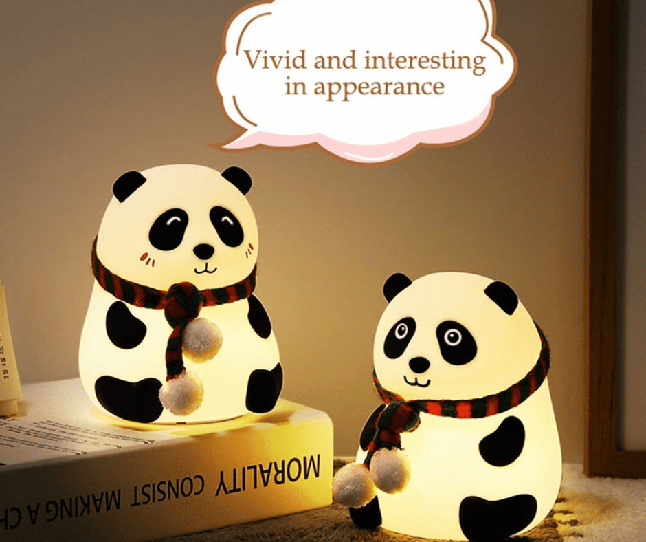 Cute Silicone Panda Lamp Night Light