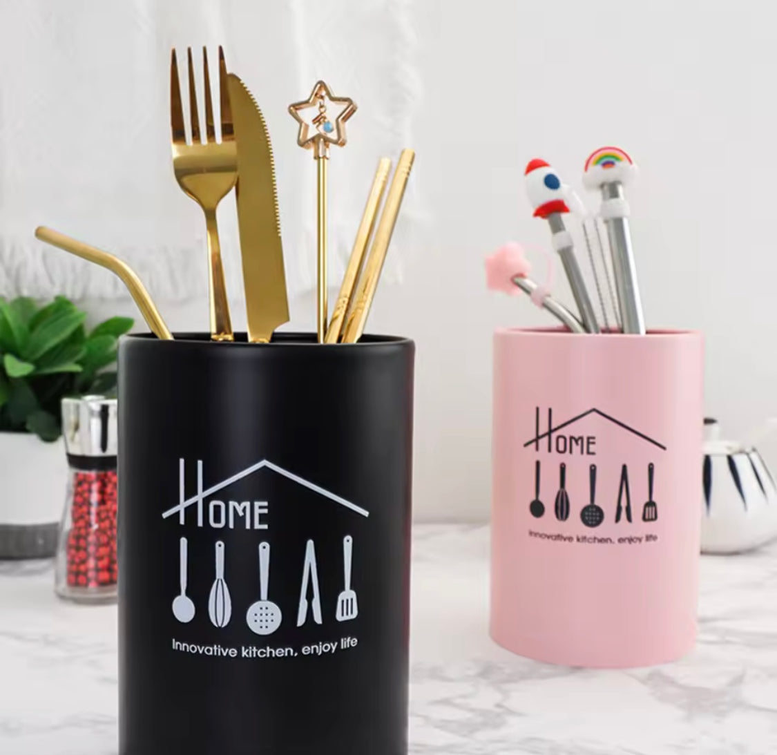 Metal Spoon Stand