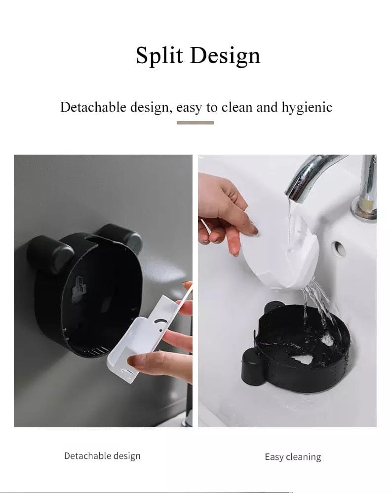 Cute Panda Wall Mounted Soap Box With Lid