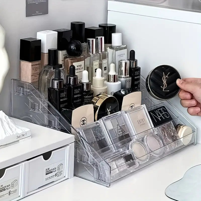 Transparent Cosmetics Storage Organizer