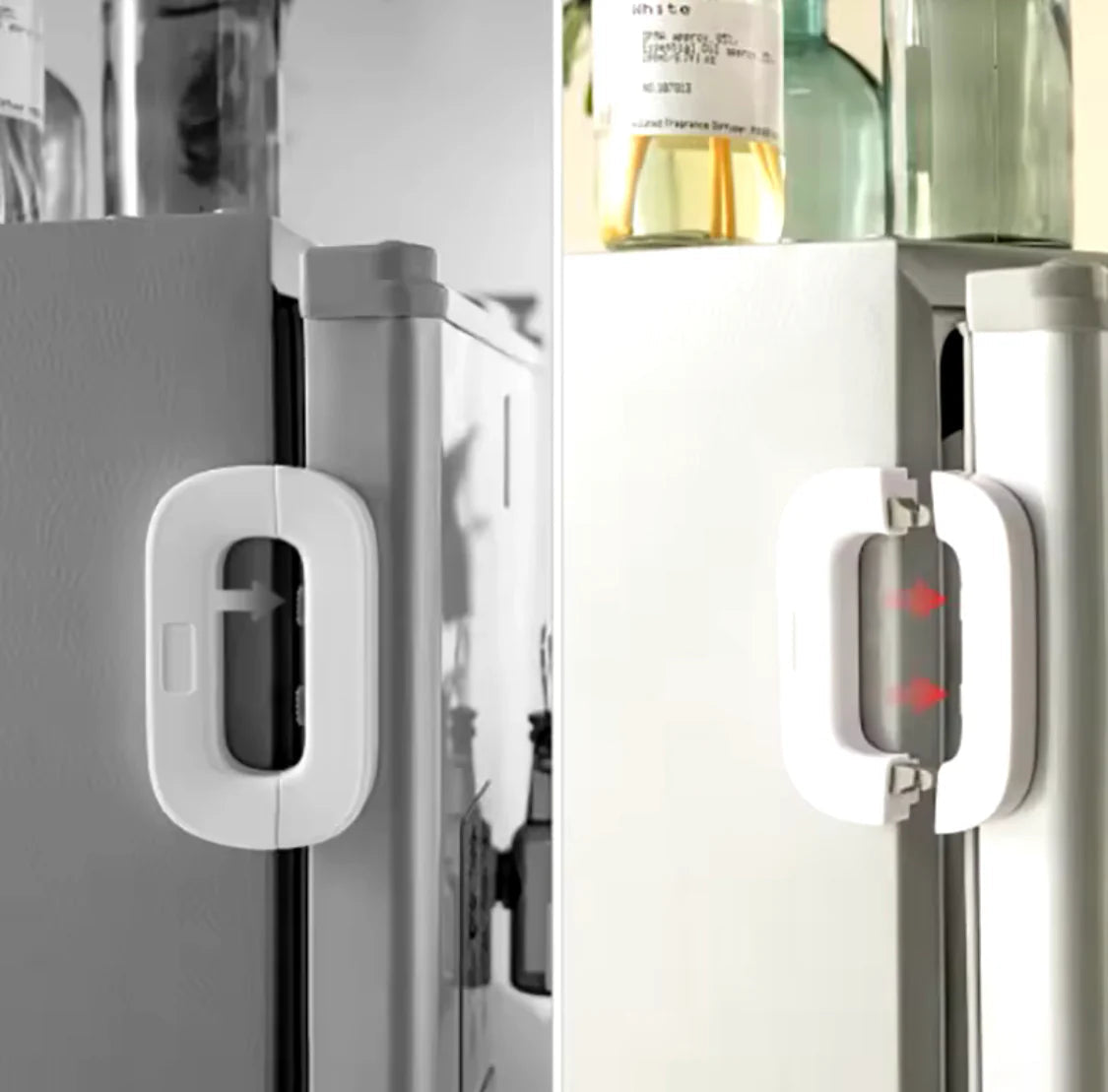 Self-Adhesive Fridge Lock Latchs System for Home Refrigerator