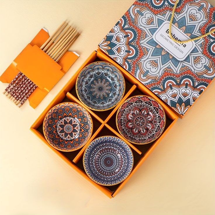 Porcelain Bowl Set (Box Packing)