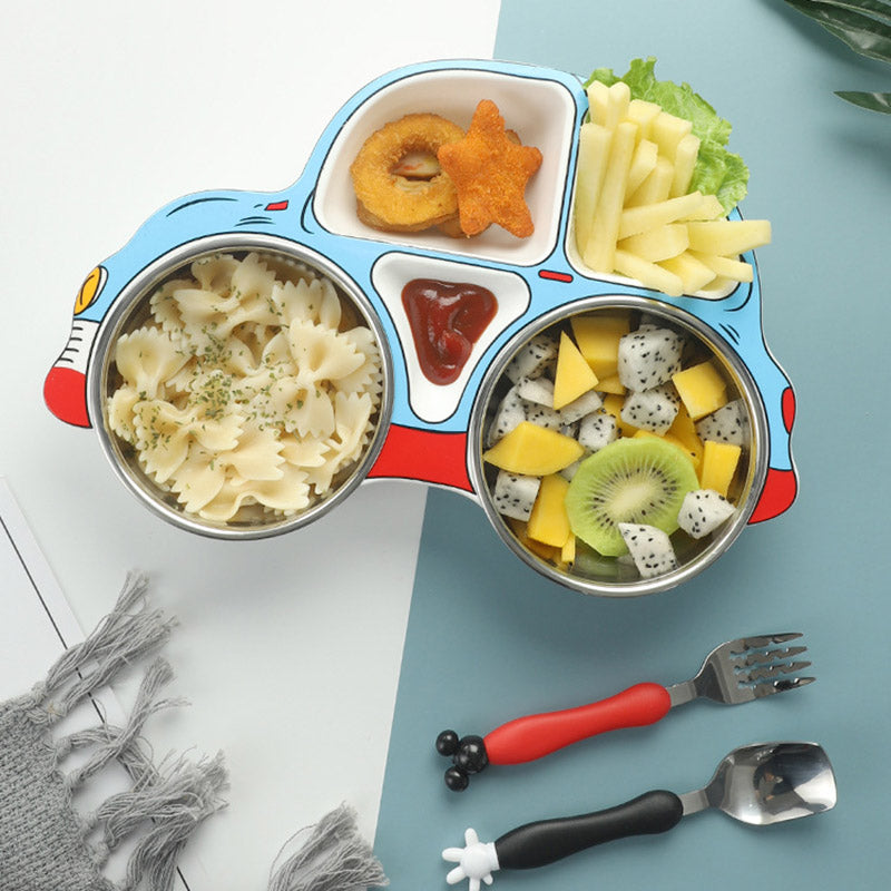 Cartoon Car Shaped Lunch Box
