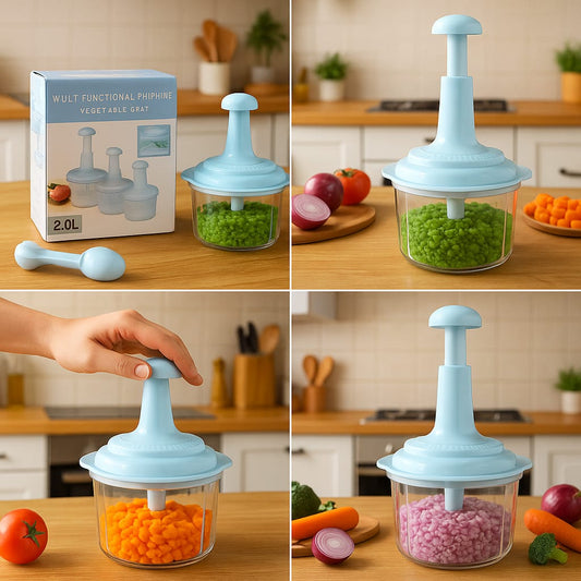 Manual Hand Push Chopper Premium Quality