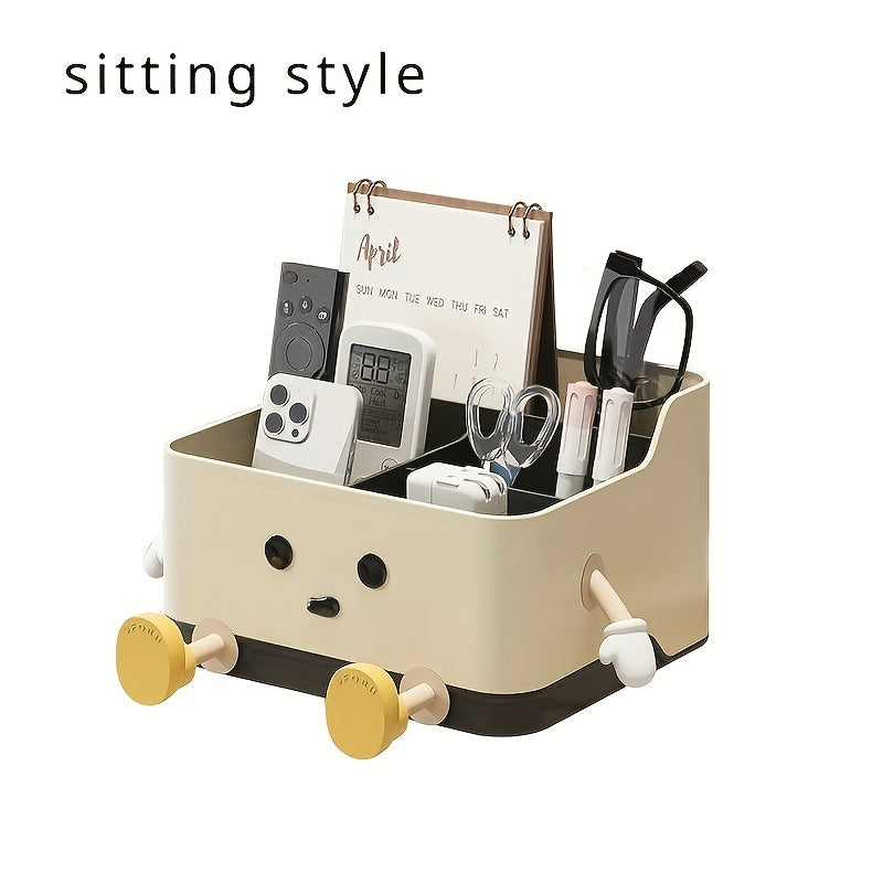 Cute Cartoon Style Desktop Storage Box