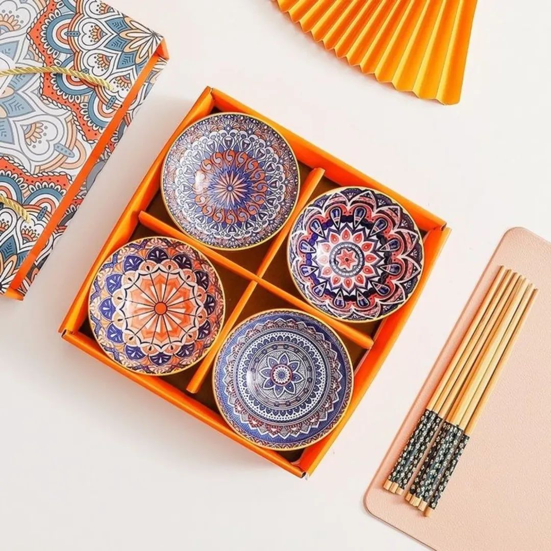 Porcelain Bowl Set (Box Packing)