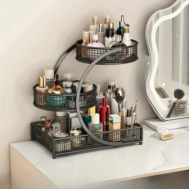 Multifunctional Storage Basket Iron Material
