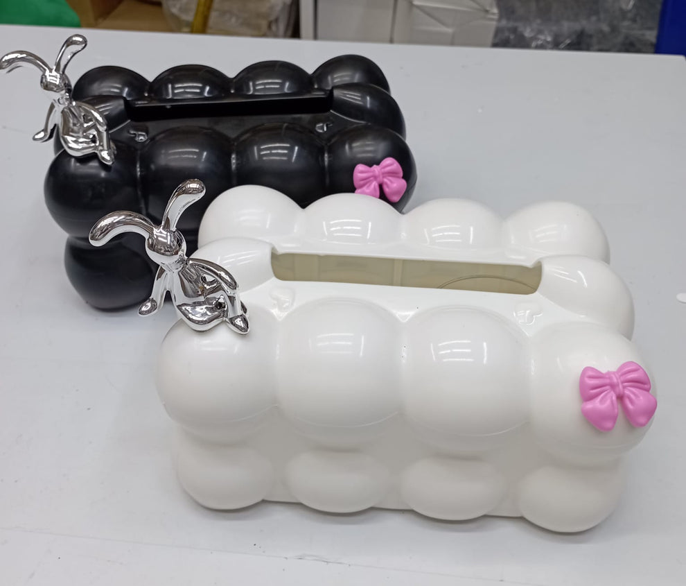 Bubble Bow Tissue Box