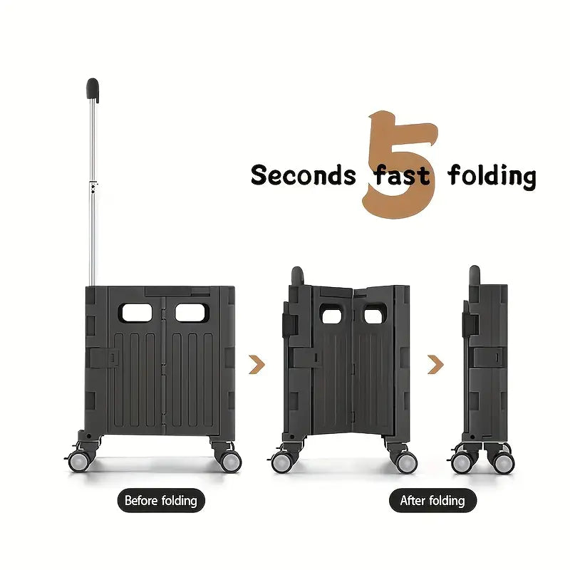 Outdoor Folding Storage Trolley Heavy Duty
