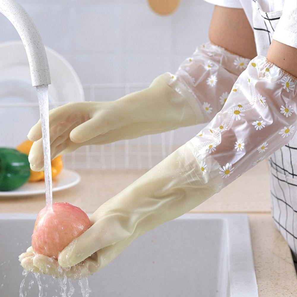 Long Sleeves Dishwashing Gloves