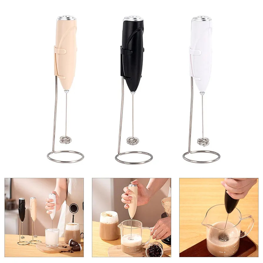 Wireless Battery Milk Frother, Portable Egg Beater, Handheld Coffee Machine