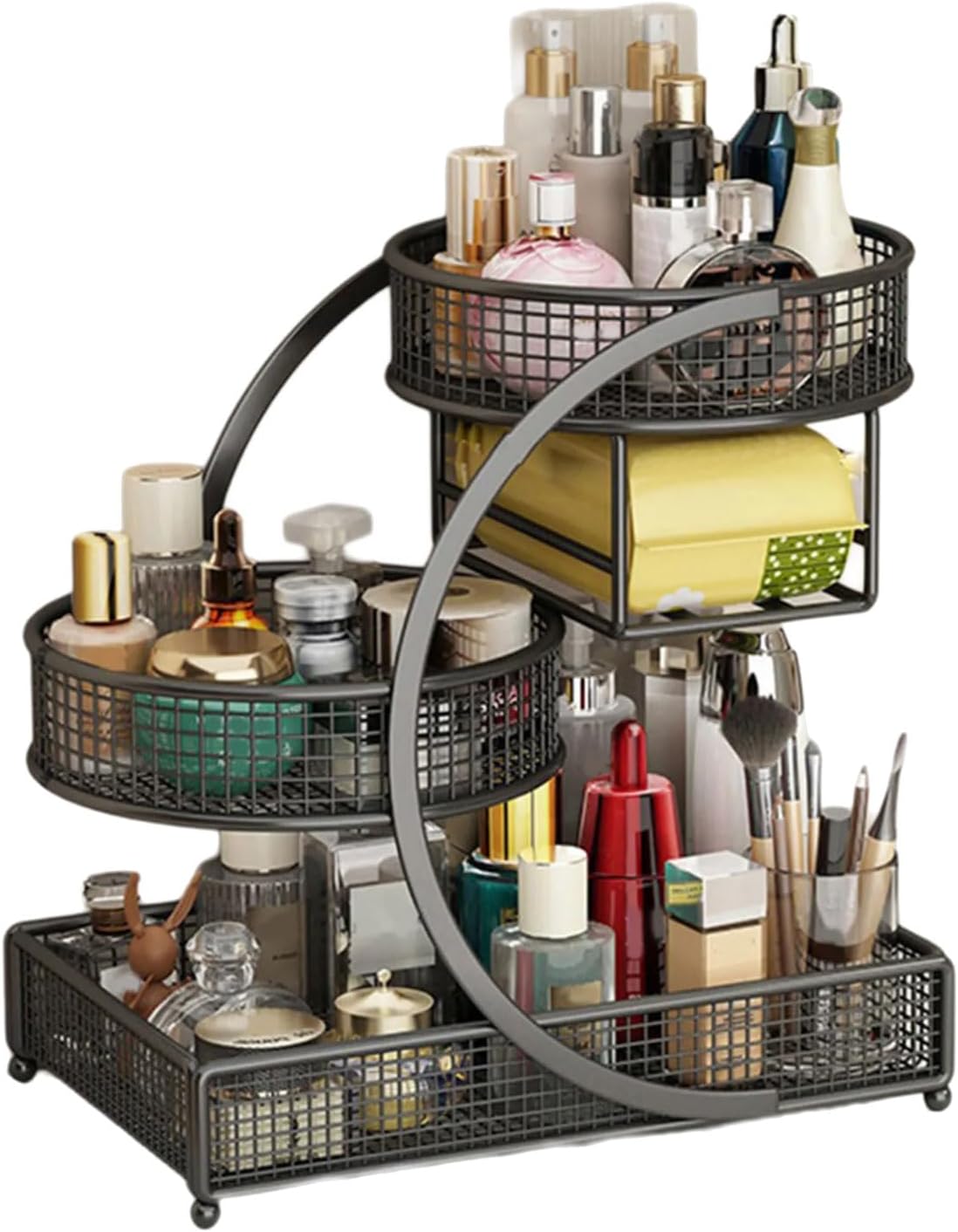 Multifunctional Storage Basket Iron Material