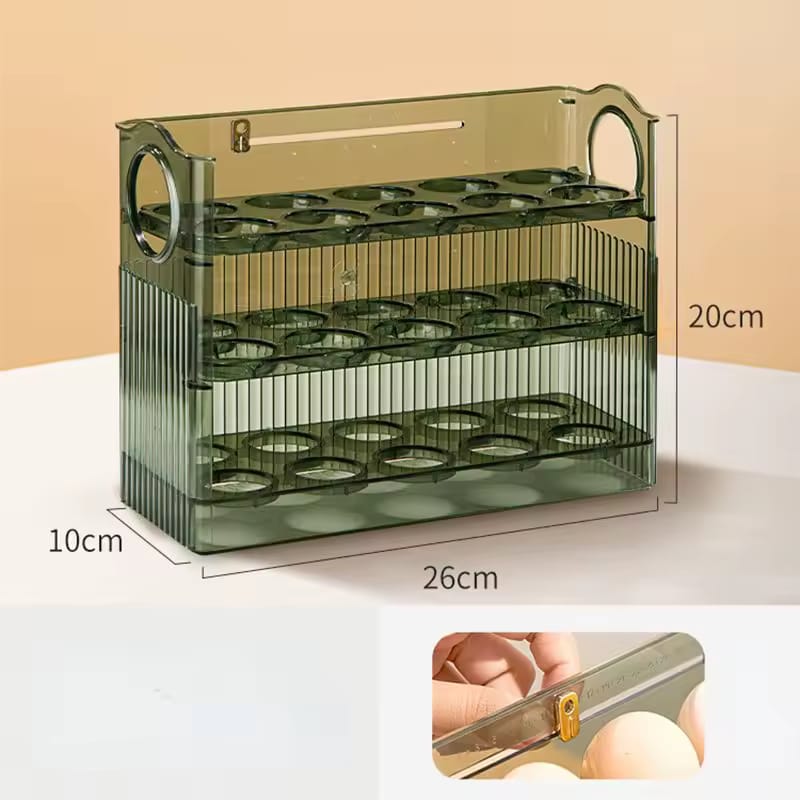 3 Layer Egg Storage Organizer