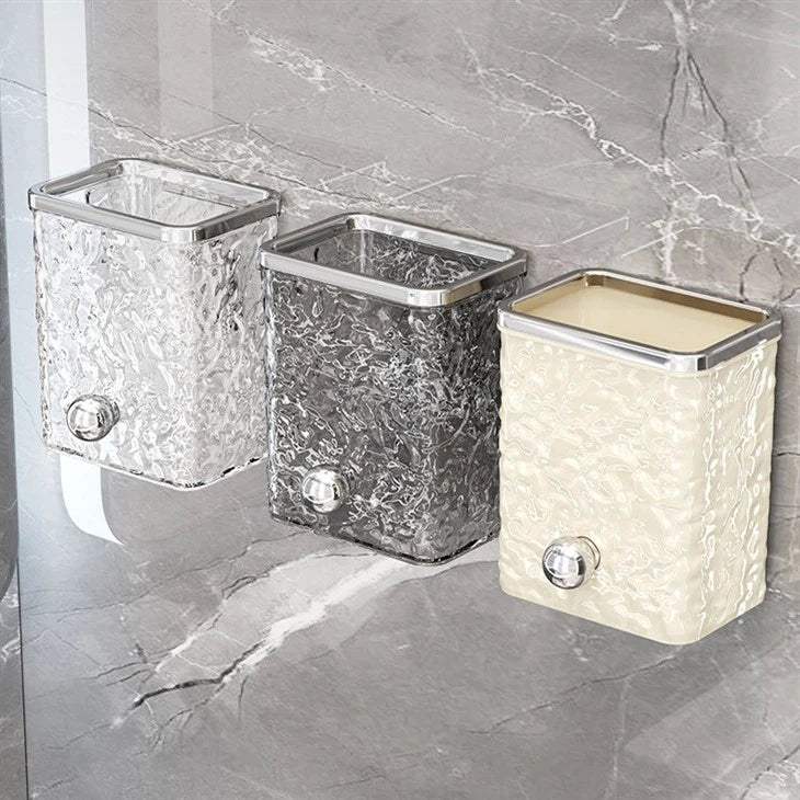 Luxurious Style Wall Mounted Toiletries Storage Holder