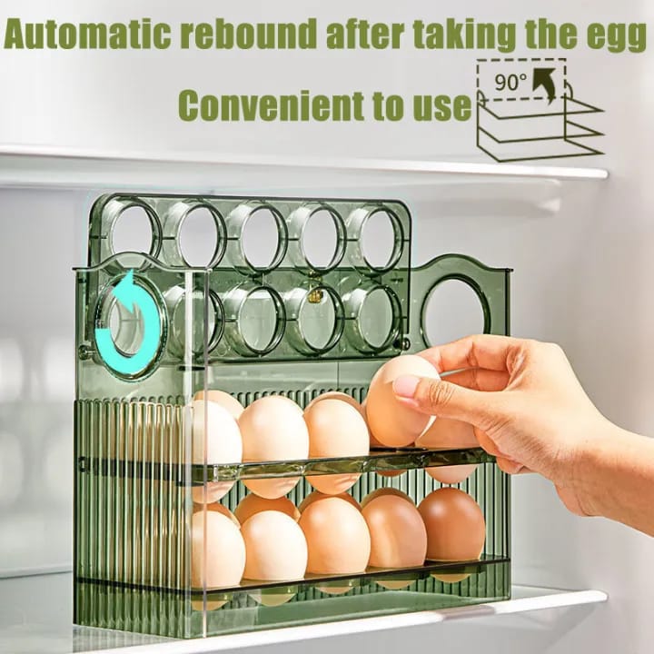 3 Layer Egg Storage Organizer