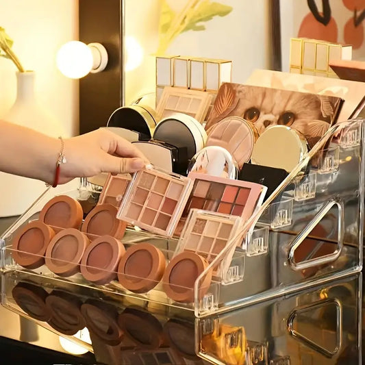 Transparent Cosmetics Storage Organizer