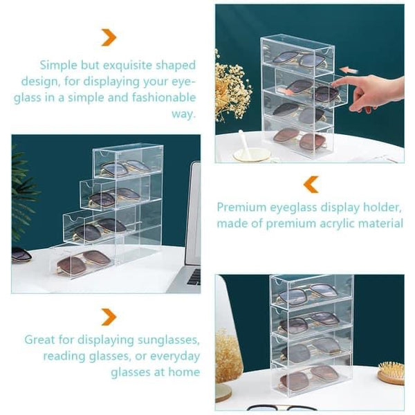 Acrylic Sunglasses Storage Organizer