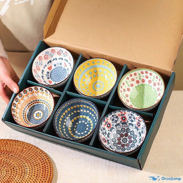Porcelain Bowl Set (Box Packing)