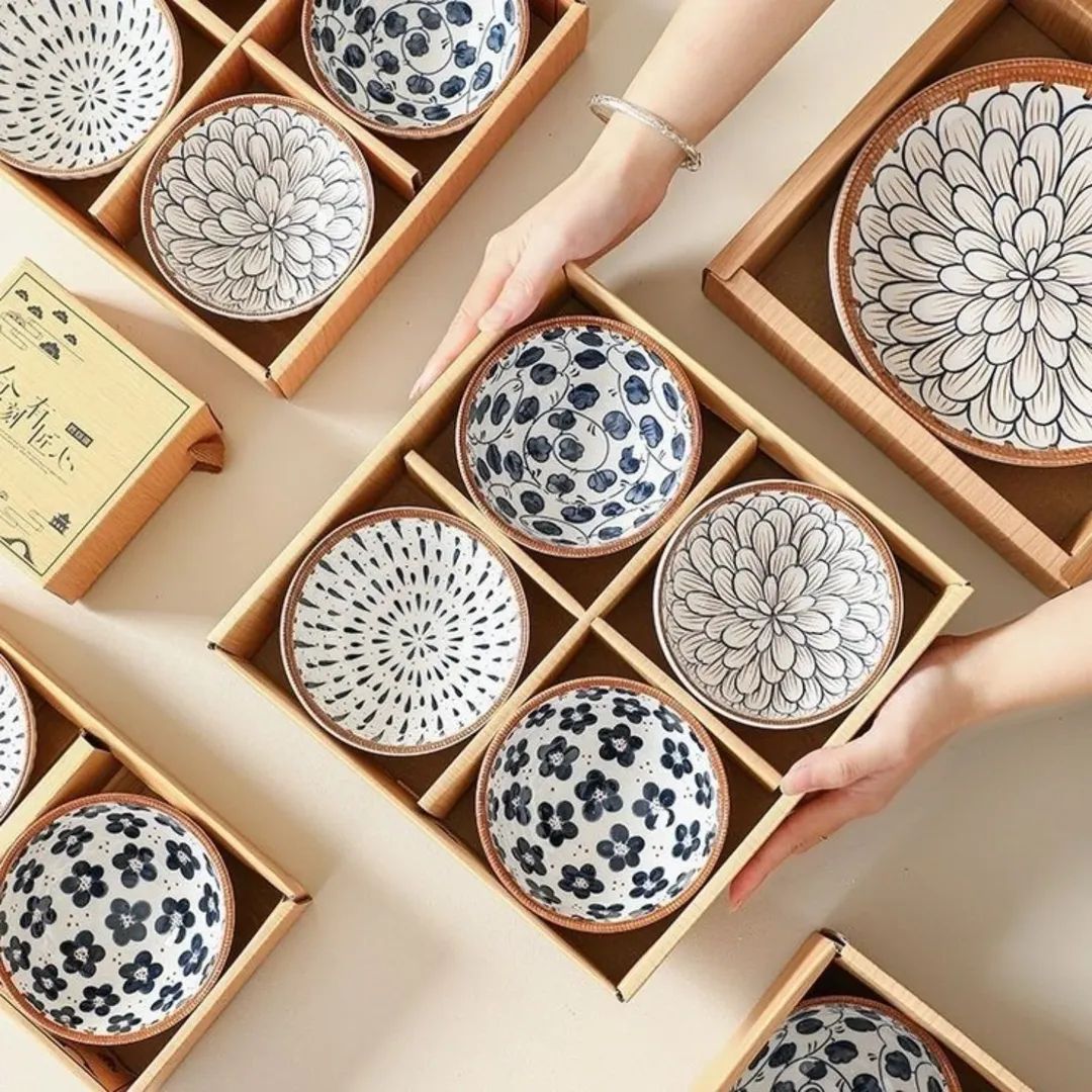 Porcelain Bowl Set (Box Packing)