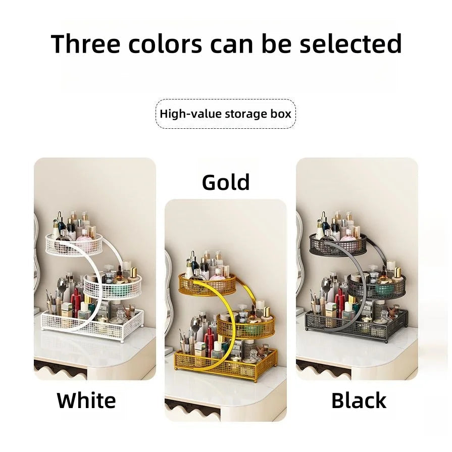 Multifunctional Storage Basket Iron Material