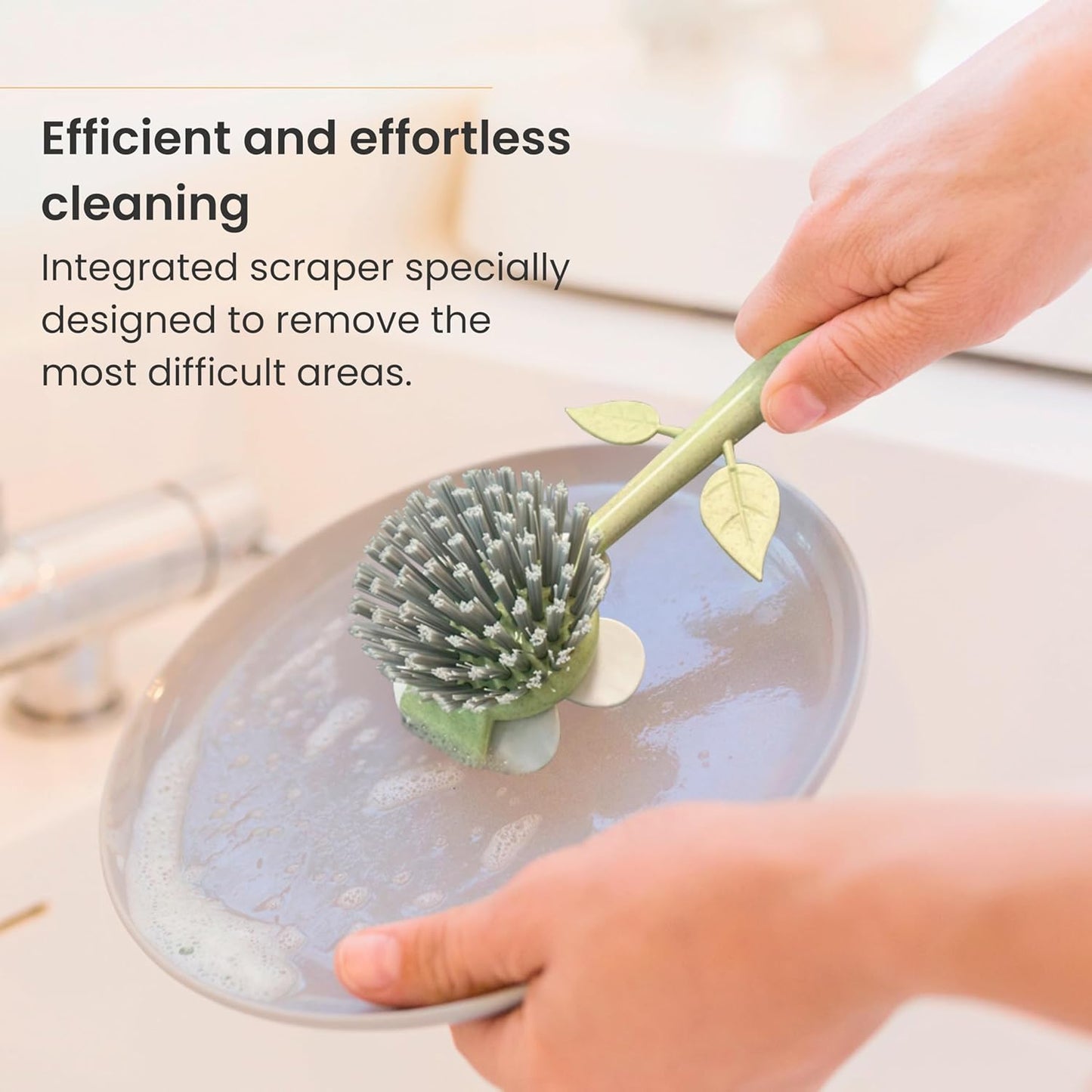 Vase Flower Shape Cleaning Brush