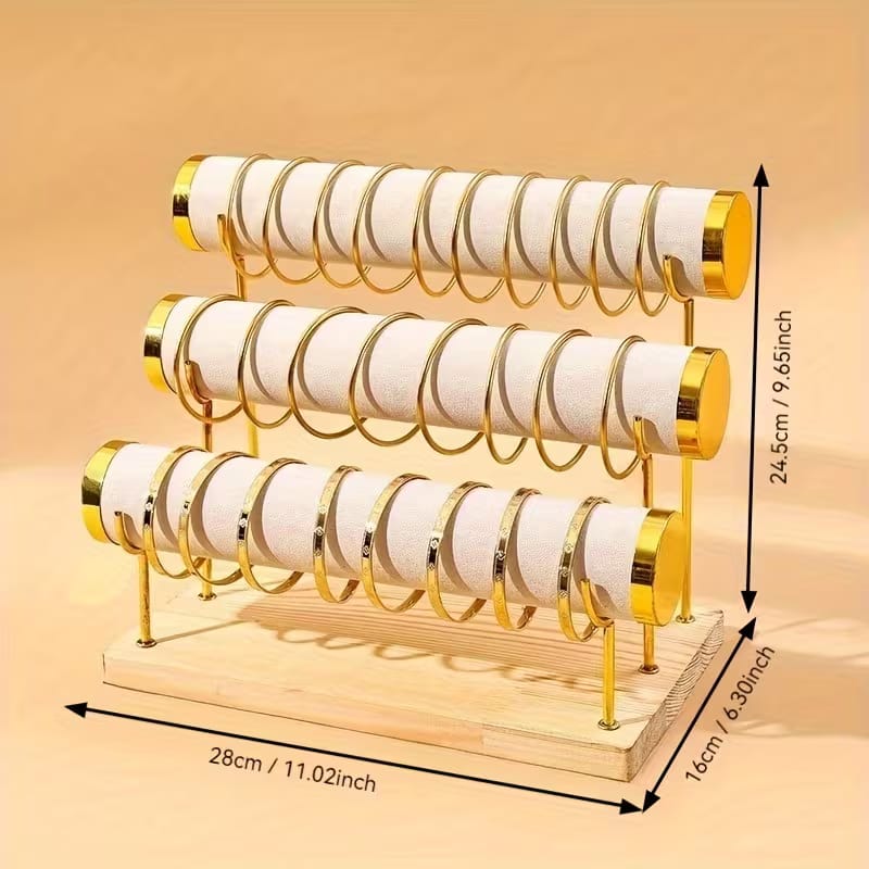 3-Tier Bracelet Jewelry Organizer Stand