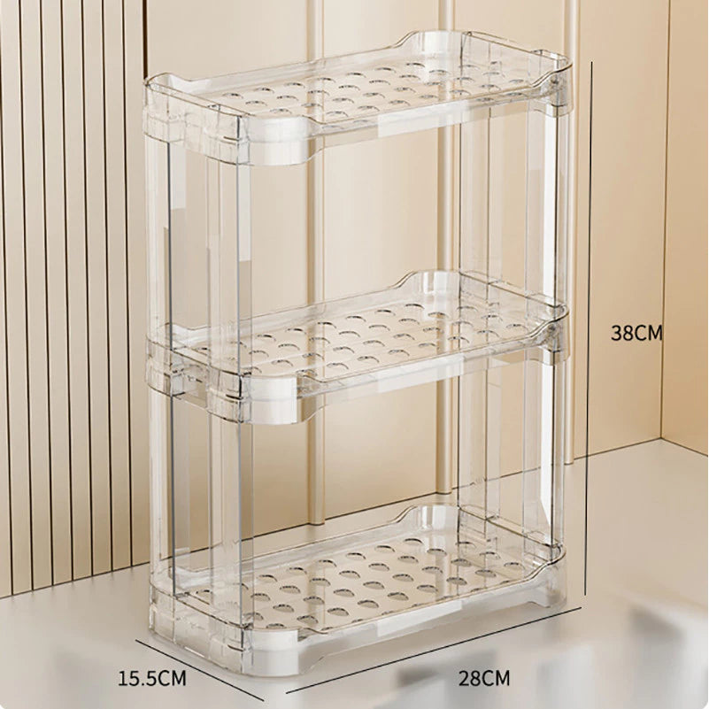Multi-Layer Acrylic Cosmetics Storage Organizer