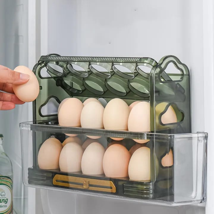 3 Layer Egg Storage Organizer