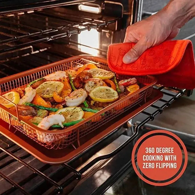 Copper Crisper Tray