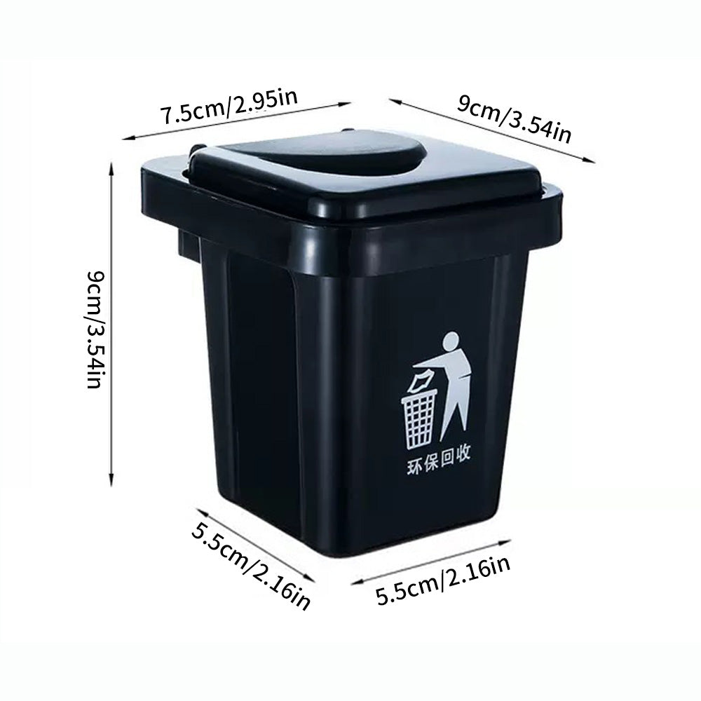 Wall Mounted Compact Cigarette Ashtray Trashbin