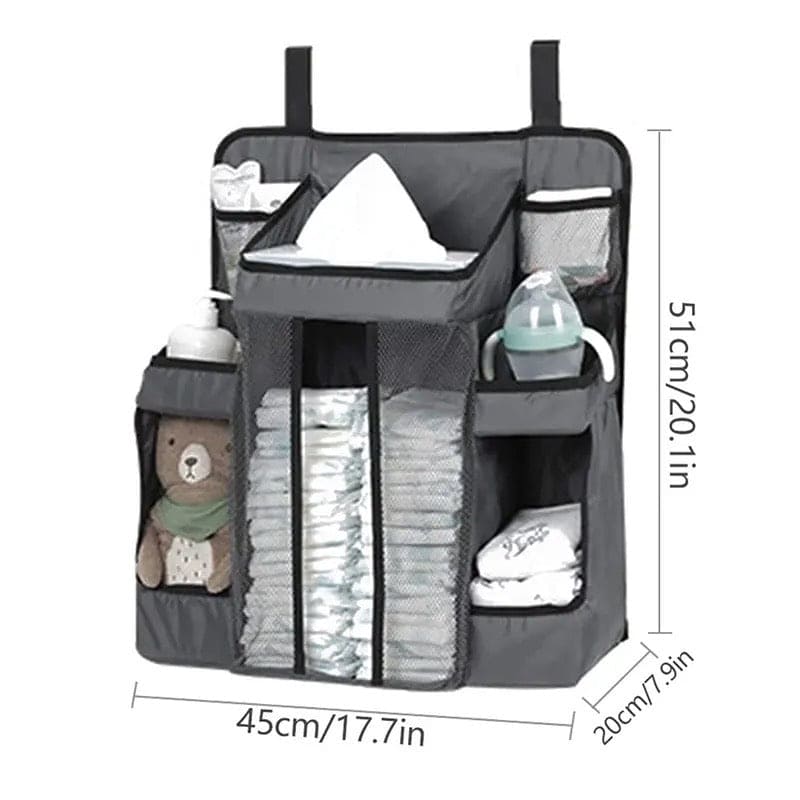 Baby Nursery Organizer Baby's Bedside Storage Bag