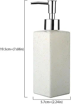 Soap Pump Dispenser Set Glass Material