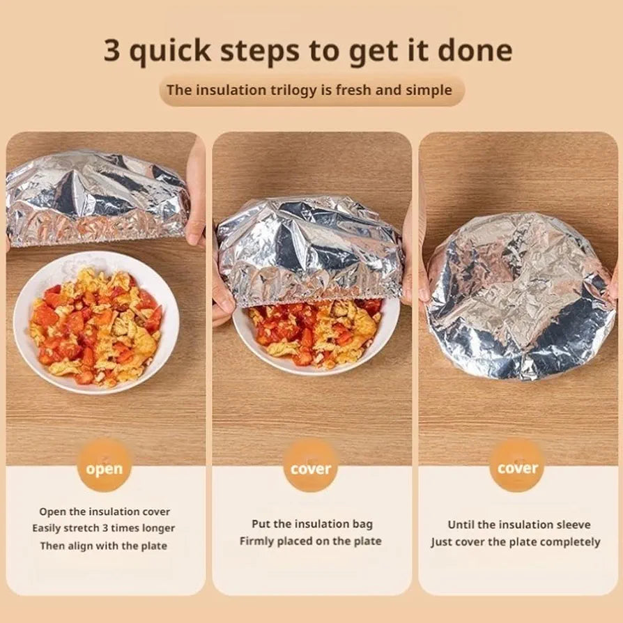 Foil Insulation Food Cover